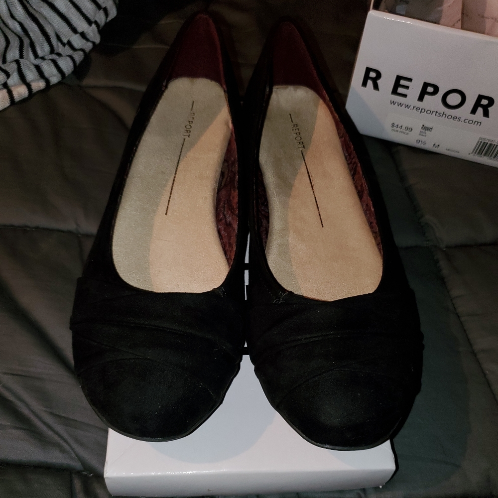 Black flats